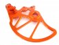 Preview: Bremsscheibenschutz hinten orange passend für KTM 690 SMC R Enduro R 2008-24