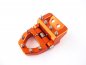 Preview: XL Fußbremshebel Tritt klappbar Orange passend für KTM 125-500 SX F EXC 2017-26