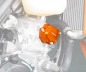 Preview: Auslasssteuerung Deckel rechte Seite Orange passend für KTM 250 300 SX EXC 2023-25