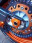 Preview: Achsblöcke orange  passend für KTM 690 SMC-R Enduro R Adventure Duke