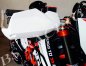 Preview: Handguards Handschützer Schwarz, Weiß, Carbon Optik passend für Husqvarna 701 Supermoto Enduro