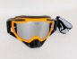 Preview: Downhill MTB Enduro Mountainbike Brille Skibrille Snowboardbrille Goggle DH-V5 Shift Edition | Orange Grey Mirror