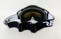 Preview: Downhill MTB Enduro Mountainbike Brille Skibrille Snowboardbrille Goggle DH-V6 Midnight Edition | Dark Blue Mirror