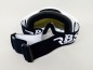 Preview: Downhill MTB Enduro Mountainbike Brille Skibrille Snowboardbrille Goggle  DH-V2 Race Edition | Ice Blue Mirror