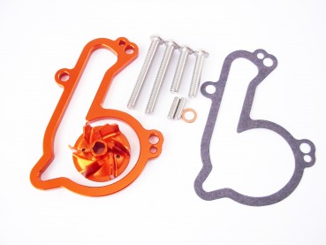 High Flow Wasserpumpe Orange passend für KTM 4T 250 350 EXC F SX F 2016-23