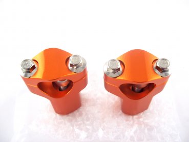 Lenker Befestigung orange passend für KTM 125-530 SX F EXC F