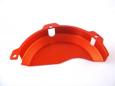Preview: Kupplungsdeckel Schutz orange passend für 2 Takt KTM SX EXC 250 300 2009-2016