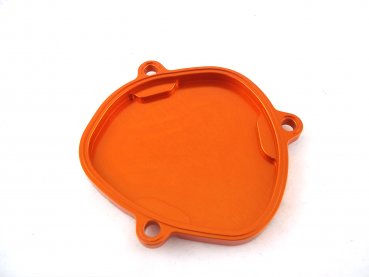 Deckel Auslasssteuerung orange passend für KTM 250 300 SX XC EXC TPI 2007-23