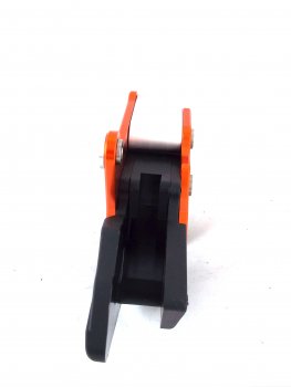 Preview: Kettenführung orange-schwarz passend für KTM EXC F 125-530