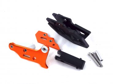 Kettenführung orange-schwarz passend für KTM 690 SMC R Enduro R
