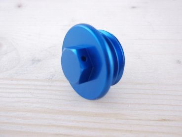 Öl Einfüll Schraube M24x3 blau  passend für Husqvarna 701 Supermoto Enduro