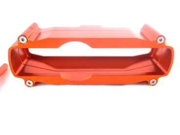 Tacho Gehäuse Schutz orange passend für KTM 125-500 EXC F 2015-26
