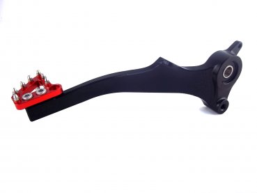 Preview: Fußbremshebel schwarz rot passend für GasGas 700 SM ES 2022-24