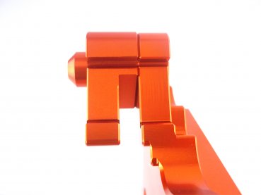 Bremsscheibenschutz hinten orange passend für KTM 690 SMC R Enduro R 2008-24