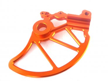 Bremsscheibenschutz hinten orange passend für KTM 690 SMC R Enduro R 2008-24