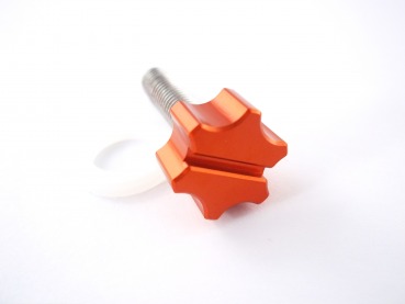 Sitzbank Schnellverschluss orange passend für 2023-25 KTM 125-500 SX SXF EXC EXCF XC