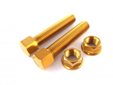 Titan Kettenspanner passend für KTM 690 SMC R Enduro R LC4 640 660 950 990 Supermoto Adventure EXC SX SXF SXS SMR Husqvarna 701 FE FX FC FX FS Husaberg GasGas EC MC 700 SM ES