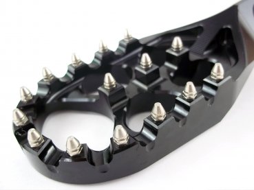 Preview: Fußrasten schwarz passend für 2023-26 Husqvarna 125-501 TE FE FC FX TX TC