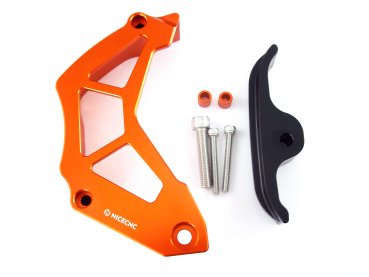 Ritzelschutz orange passend für KTM 790 890 Duke Adventure