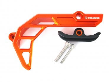 Ritzelschutz orange passend für KTM 690 SMC R Enduro R 2008-25