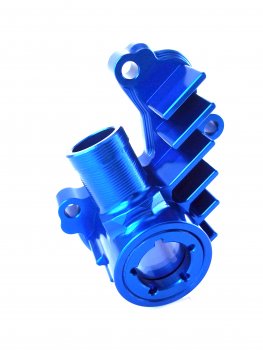Tuning Wasserpumpen Deckel Blau passend für Husqvarna 250 350 FE FX FC