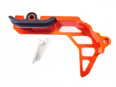Ritzelschutz orange passend für KTM 690 SMC R Enduro R 2008-25