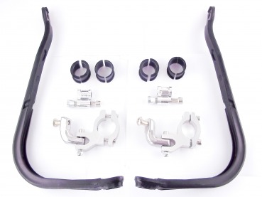 Handguards Handschützer Schwarz Carbon Optik passend für KTM 690 SMC R Enduro R