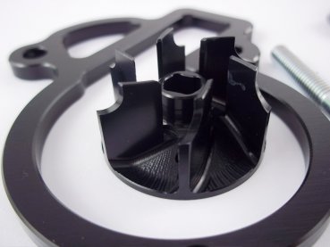 High Flow Wasserpumpe schwarz passend für KTM 450 500 EXC SXF SMR 2016-25