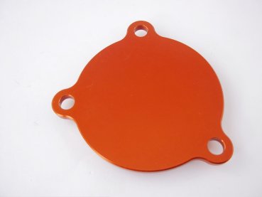 Ölpumpendeckel links orange passend für KTM 250 350 SXF EXC-F XCF 2016-2023