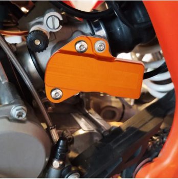 TPS Sensor Schutz orange passend für KTM EXC XC-W  2T 150-300 18-23
