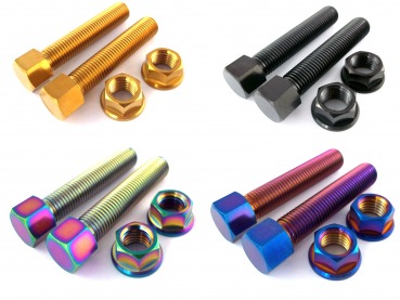 Titan Kettenspanner passend für KTM 690 SMC R Enduro R LC4 640 660 950 990 Supermoto Adventure EXC SX SXF SXS SMR Husqvarna 701 FE FX FC FX FS Husaberg GasGas EC MC 700 SM ES