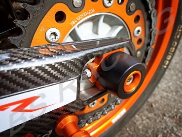 Sturzpads vorne + hinten passend für KTM 690 SMC R Duke 2008-26
