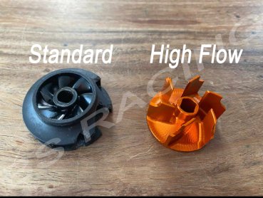 High Flow Wasserpumpe schwarz passend für Husqvarna FE FS FX FS FC 450 501 2016-25