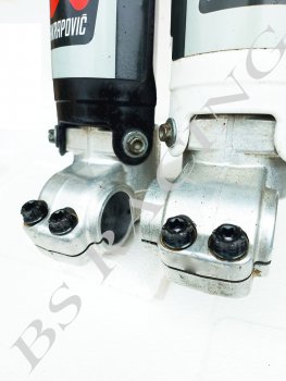 Gabelfuß Titanschrauben 4x M8x25 schwarz passend für KTM EXC SX SMR Husaberg Husqvarna FE TE FS FC FX GasGas