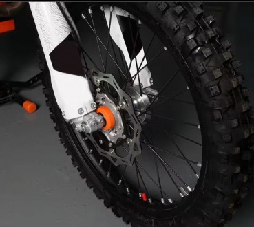 Radlager Schutz Kappen Set Orange passend für KTM 125-500 EXC F XC 2016-23
