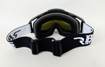 Downhill MTB Enduro Mountainbike Brille Skibrille Snowboardbrille Goggle DH-V6 Midnight Edition | Dark Blue Mirror