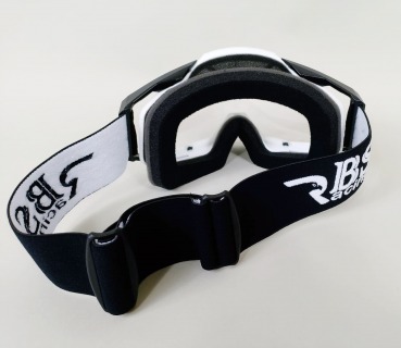 Downhill MTB Enduro Mountainbike Brille Skibrille Snowboardbrille Goggle DH-V1 Pure White Clear