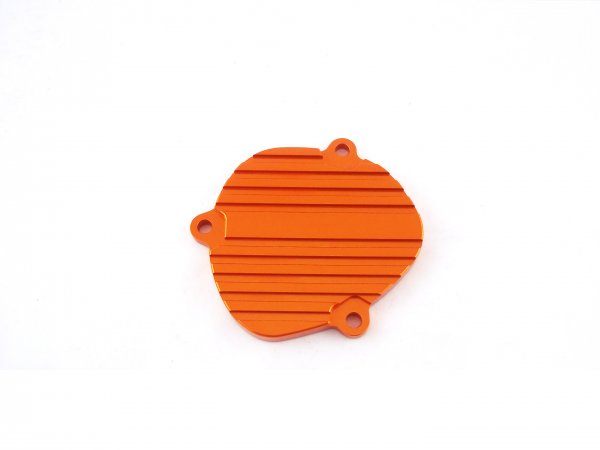 Deckel Auslasssteuerung orange passend für KTM 250 300 SX XC EXC TPI 2007-23