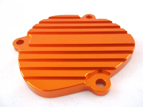 Deckel Auslasssteuerung orange passend für KTM 250 300 SX XC EXC TPI 2007-23