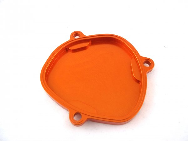 Deckel Auslasssteuerung orange passend für KTM 250 300 SX XC EXC TPI 2007-23