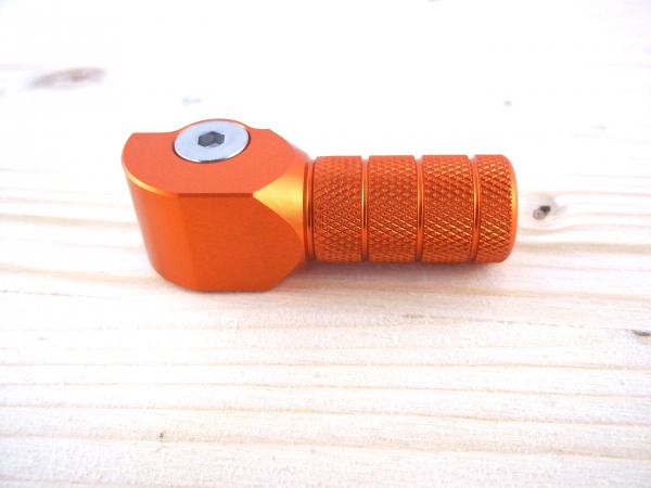 Schalthebel Spitze orange eloxiert passend für KTM 125-500 EXC F SX F XCW 2015-2025