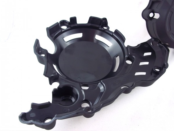 Seitendeckel Schutz Schwarz  passend für HUSQVARNA FE 250 350 2017-2023  FE 350 S 2022