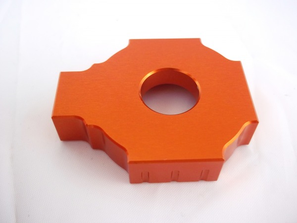 Achsblöcke orange passend für KTM 125 200 390 Duke RC