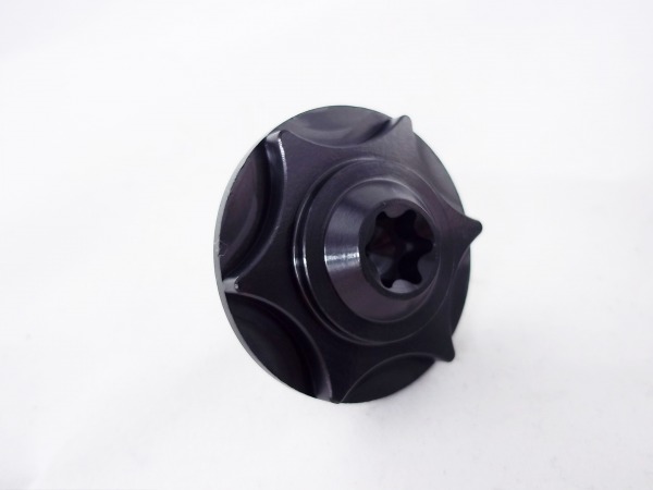 Titan Steuerkopf Schraube Schwarz passend für KTM 690 SMCR EXC SX SXF SXS Husqvarna 701 FE FX FC FX FS Husaberg