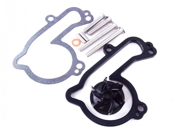 High Flow Wasserpumpe Schwarz passend für KTM 4T 250 350 EXC F SX F 2016-23