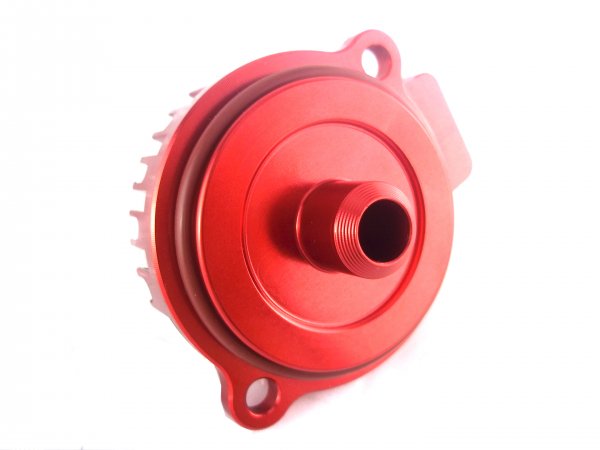 Tuning Ölfilter Deckel Rot rechts passend für GasGas 700 SM ES