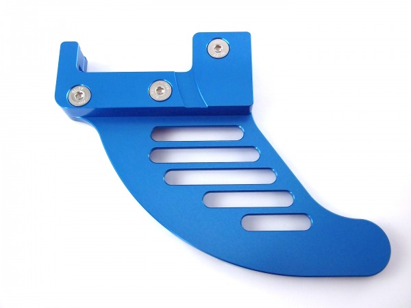 Bremsscheibenschutz hinten blau passend für Husaberg Husqvarna 2009-21
