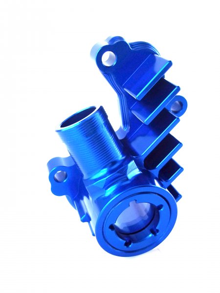 Tuning Wasserpumpen Deckel Blau passend für Husqvarna 250 350 FE FX FC