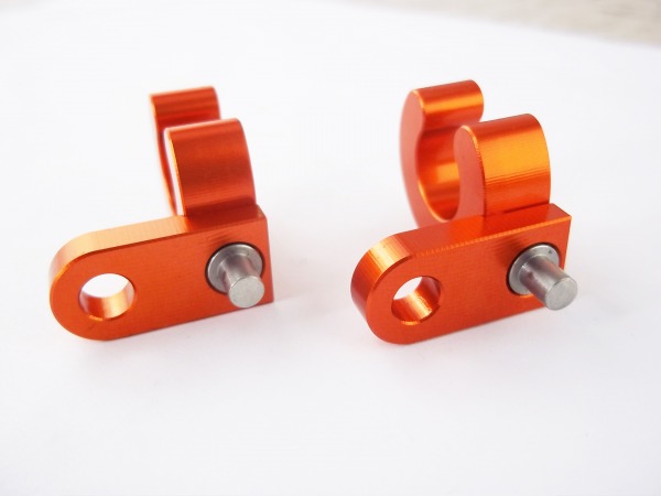 Bremsleitung Halterung Orange passend für KTM SX EXC SMR 1998-2007