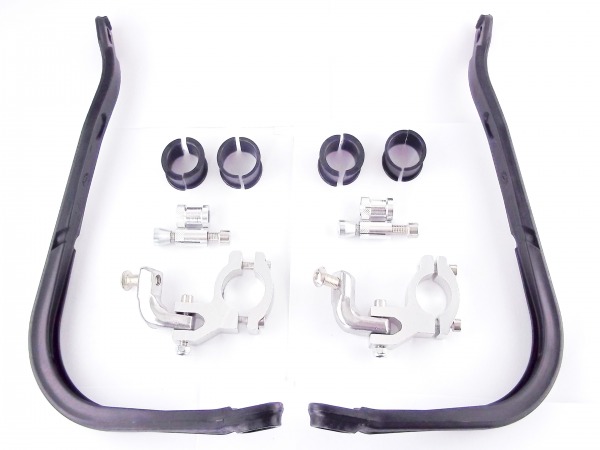 Handguards Handschützer  Schwarz Carbon Optik passend für Husqvarna 701 Supermoto Enduro